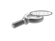 2型短吊環螺釘 ASME B18.15