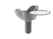 標準型帶肩拇指螺釘 ASME B18.6.8